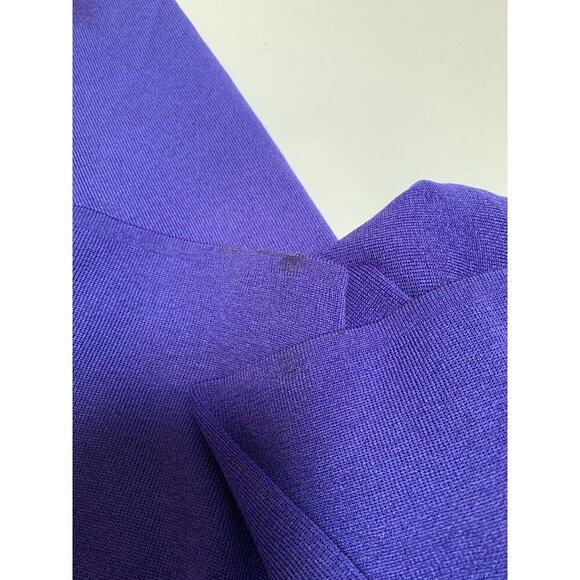 Howard Wolf Escape Purple Long Cardigan Sweater Dress L With Button Front & Pock - Picture 6 of 6